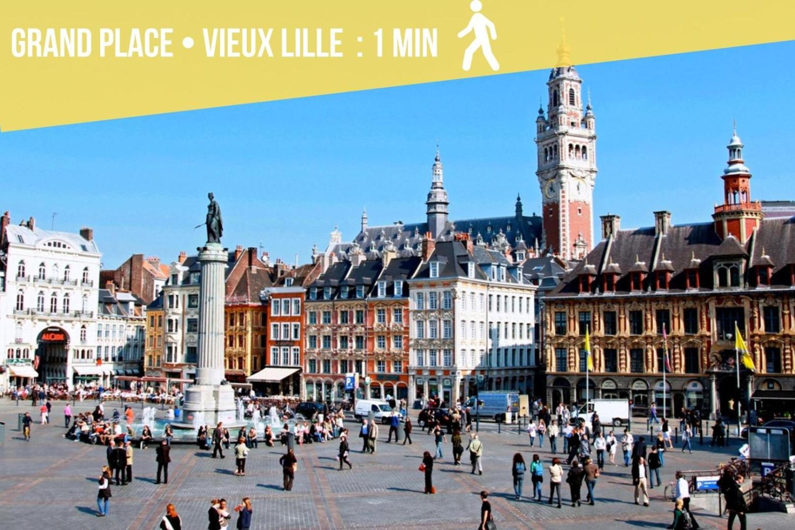 Lille Centre - Nice Flat With Terrace! Luaran gambar